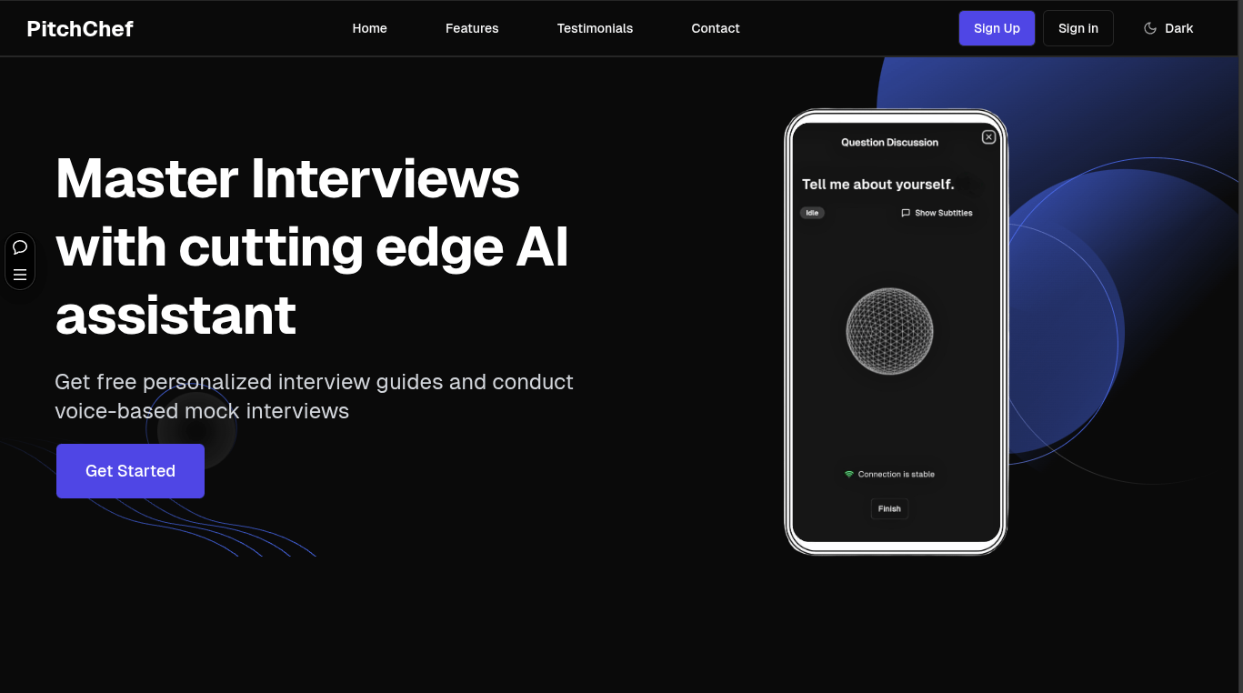 PitchChef: AI Interview Platform